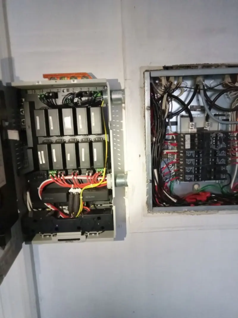 Electrical panel upgrade completed for Commercial Electrician Services in LaFayette